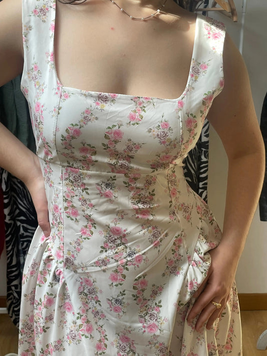 Robe Patineuse Fleurie - MALLENA COLLECTION