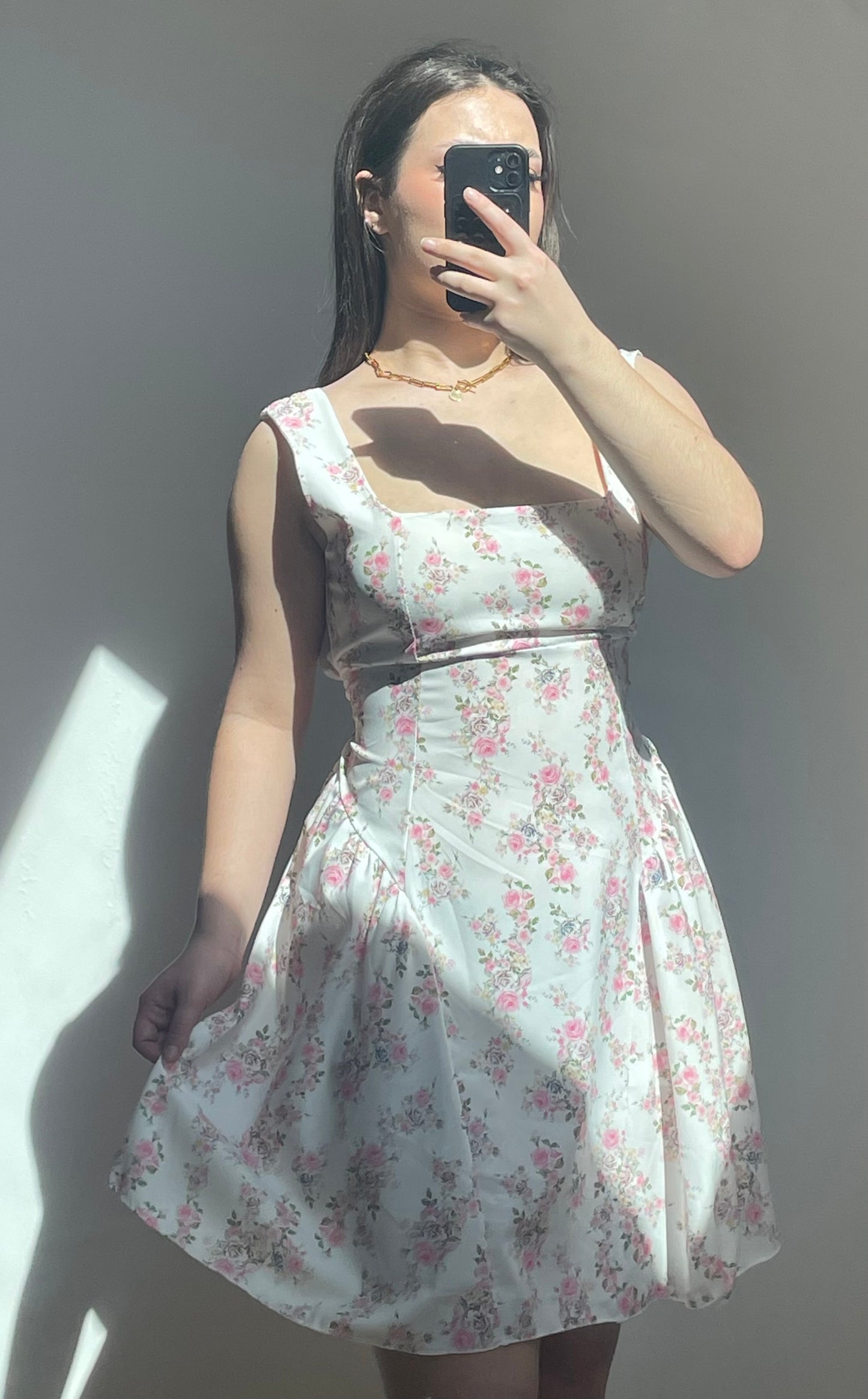 Robe Patineuse Fleurie