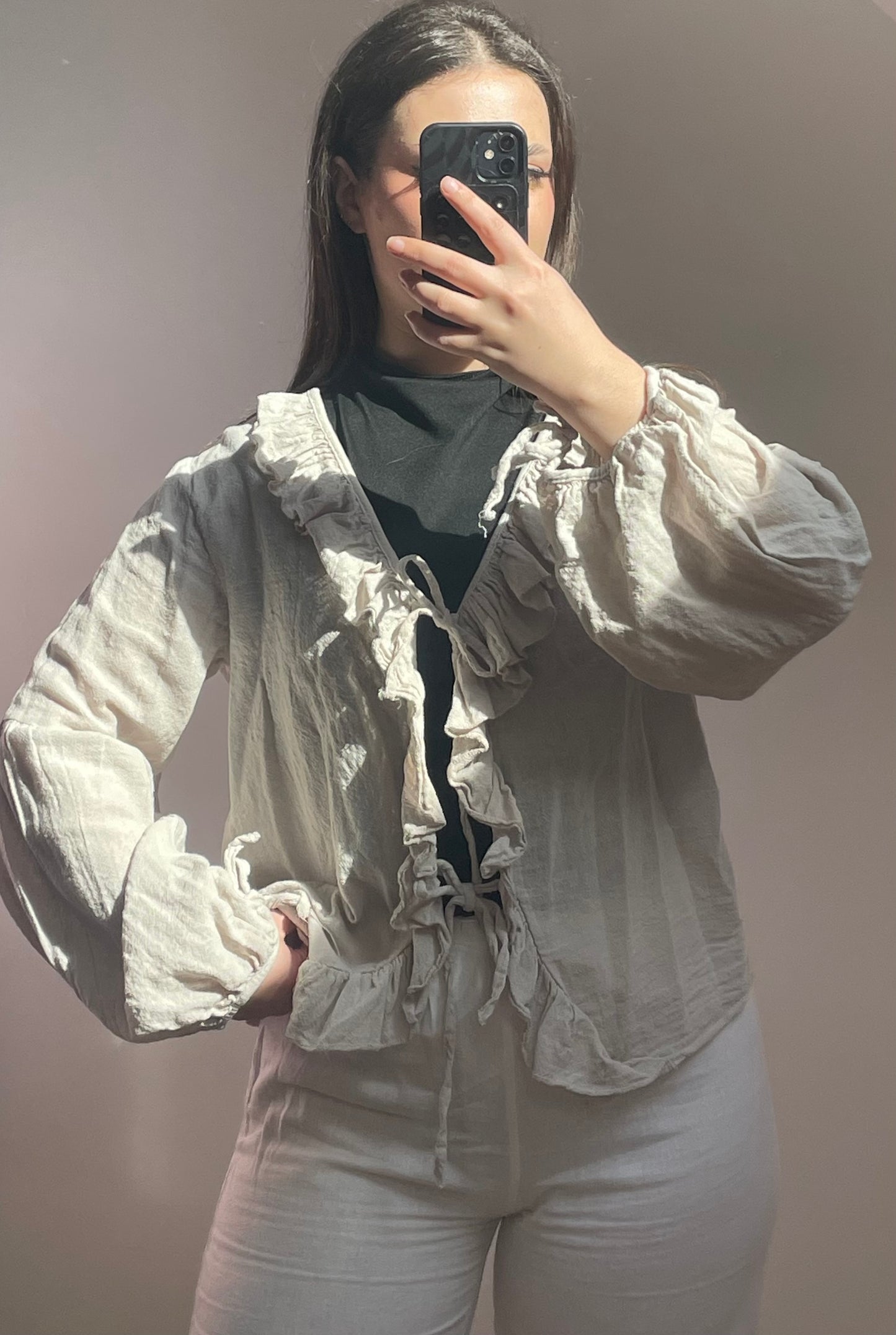 Top Juline Taupe