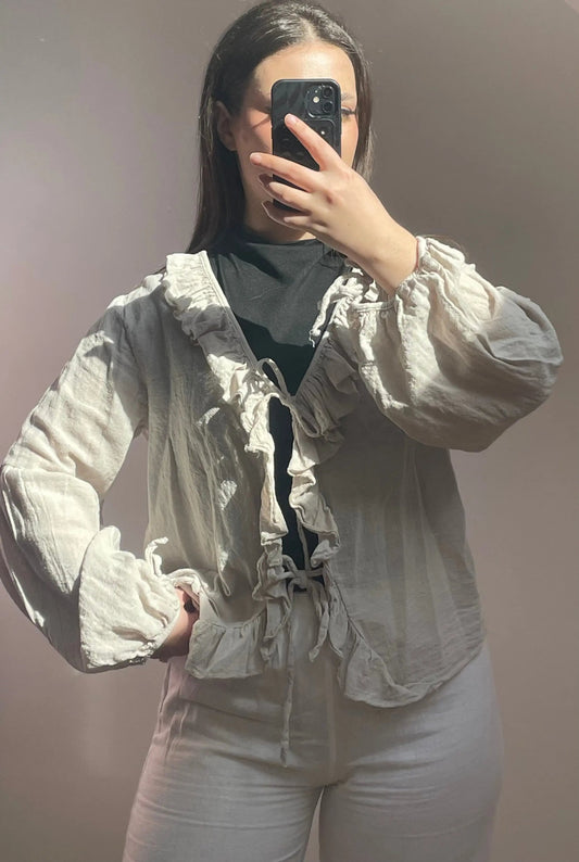 Top Juline Taupe - MALLENA COLLECTION