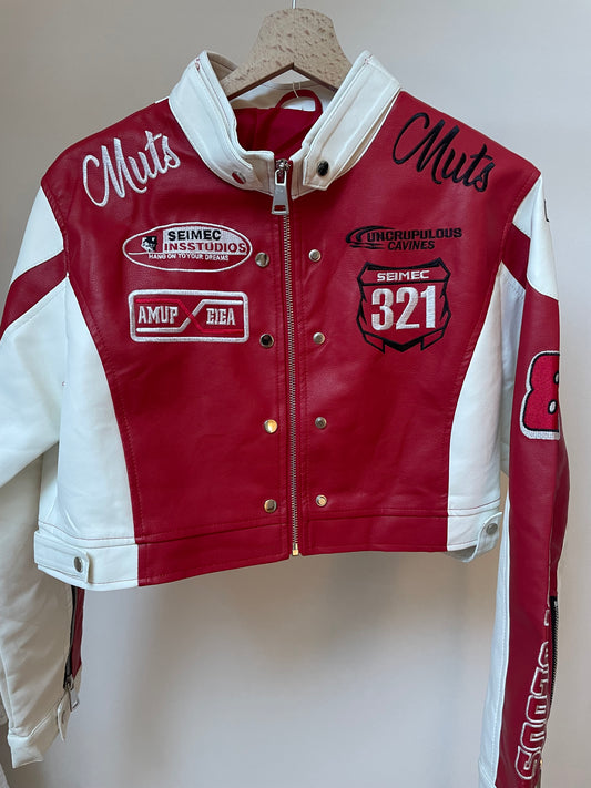 Veste en cuir - MALLENA COLLECTION