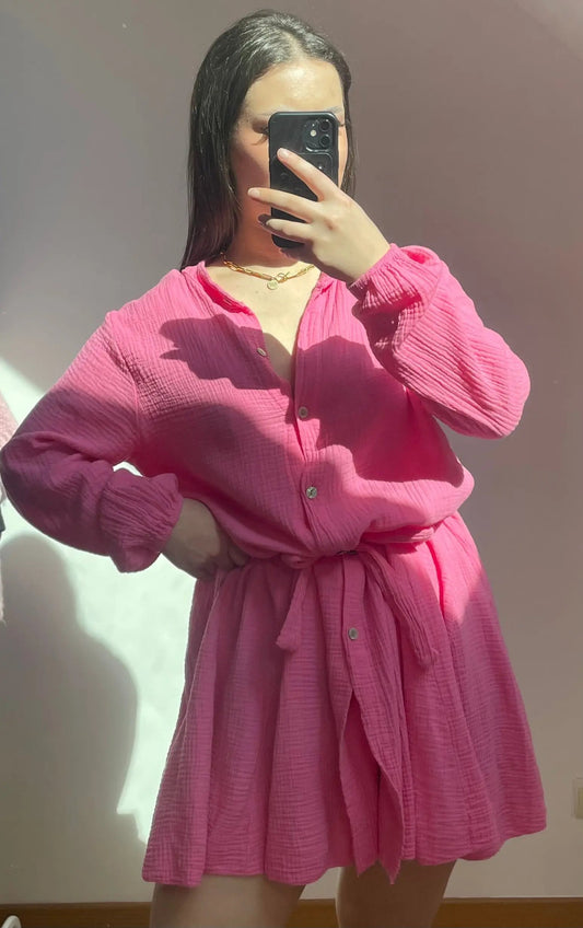 Robe Marie Rose - MALLENA COLLECTION