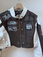 Veste en cuir