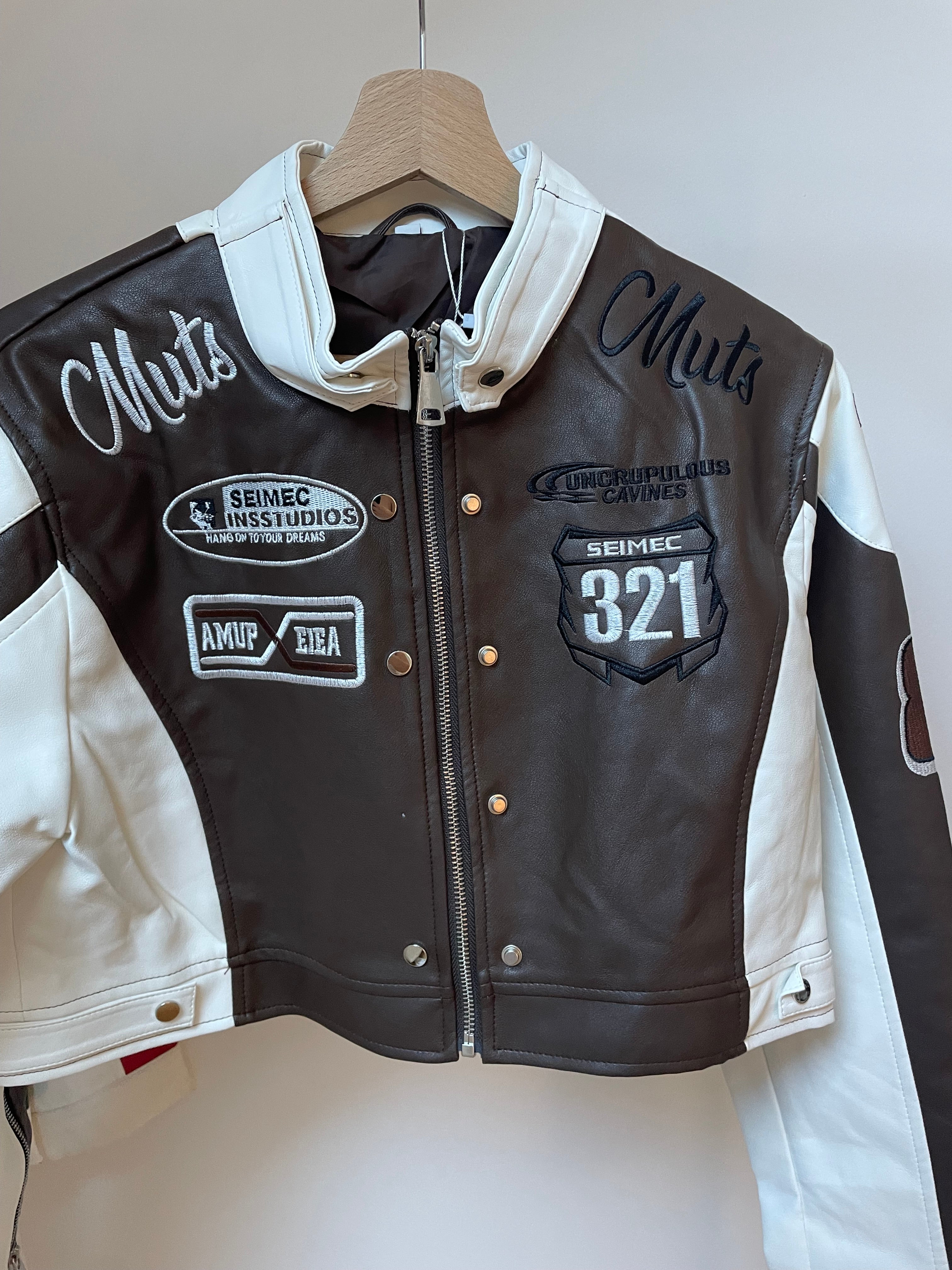 Veste en cuir