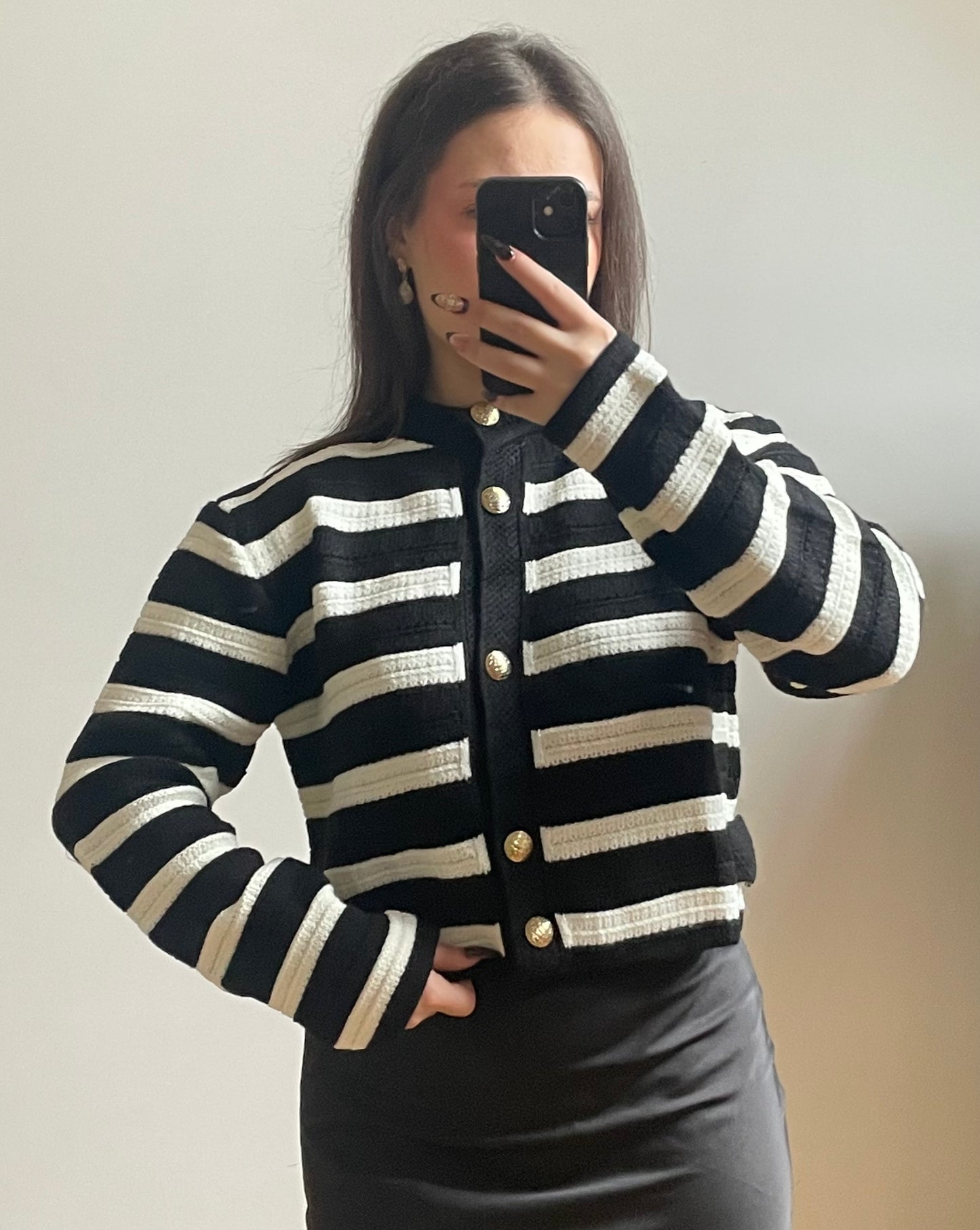 Gilet marinière - MALLENA COLLECTION