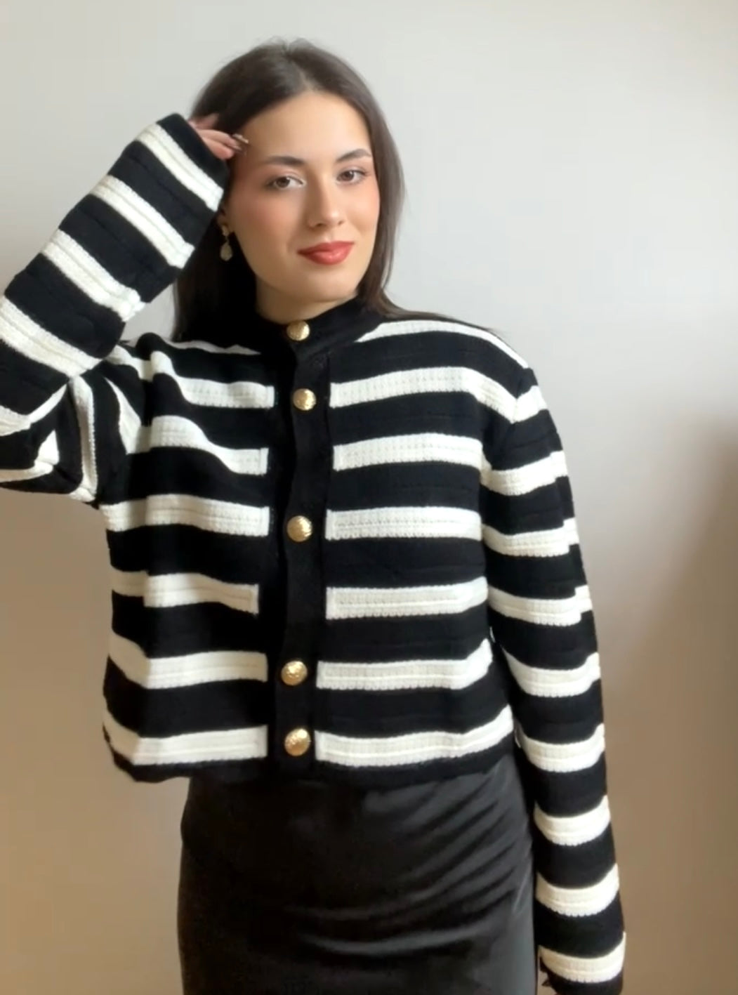 Gilet marinière - MALLENA COLLECTION