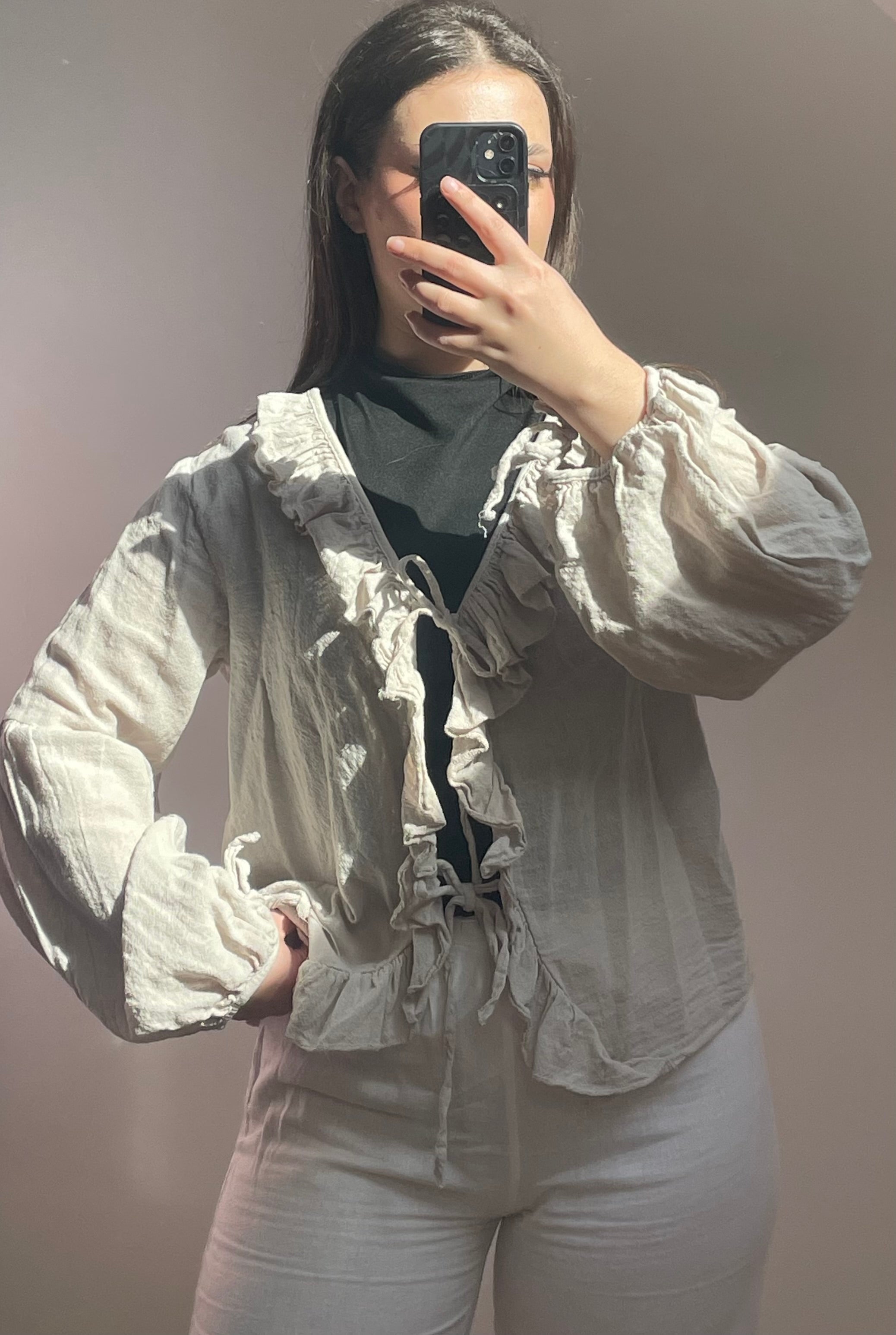 Top Juline Taupe